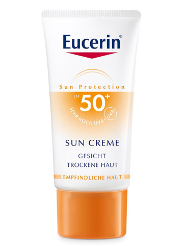 Eucerin SUN CREME LSF 50+ für normale bis trockene Haut