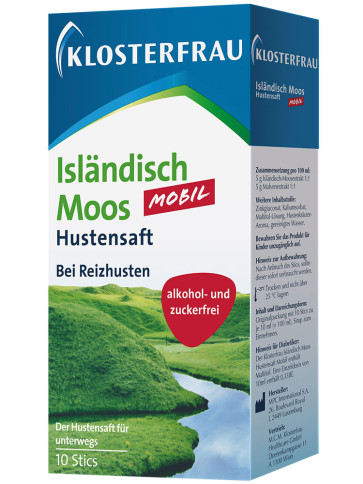 Klosterfrau Isländisch Moos Malve Hustensaft „mobil“