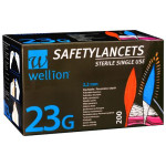 Wellion SafetyLancets 23G